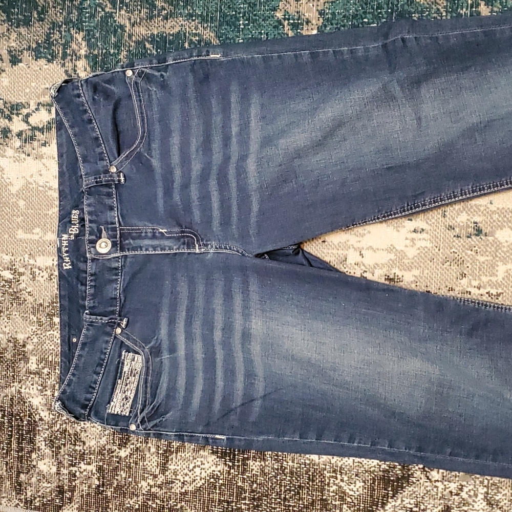RHYTHM AND BLUES SIZE 10 CROPPED LENGTH JEANS